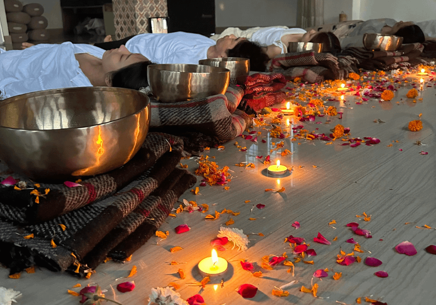 meditation and relaxing